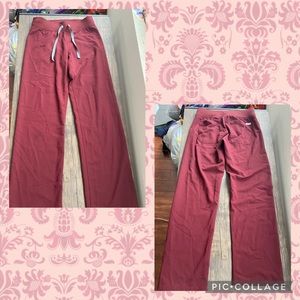 Figs: Burgundy Livingston Pants!